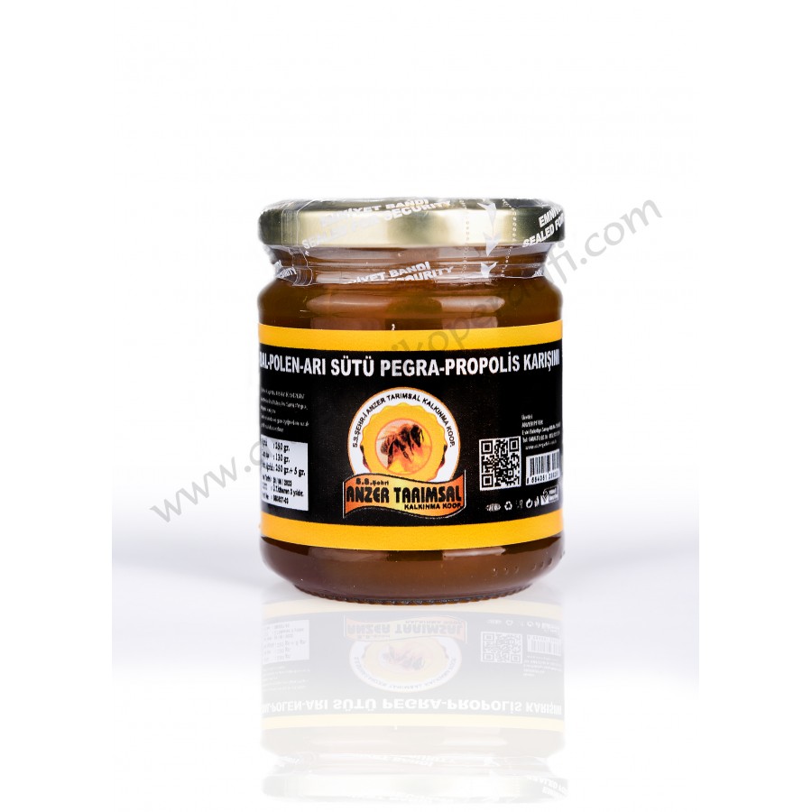 Anzer Macunu 250 Gr (anzer balı-polen-arı sütü-propolis)